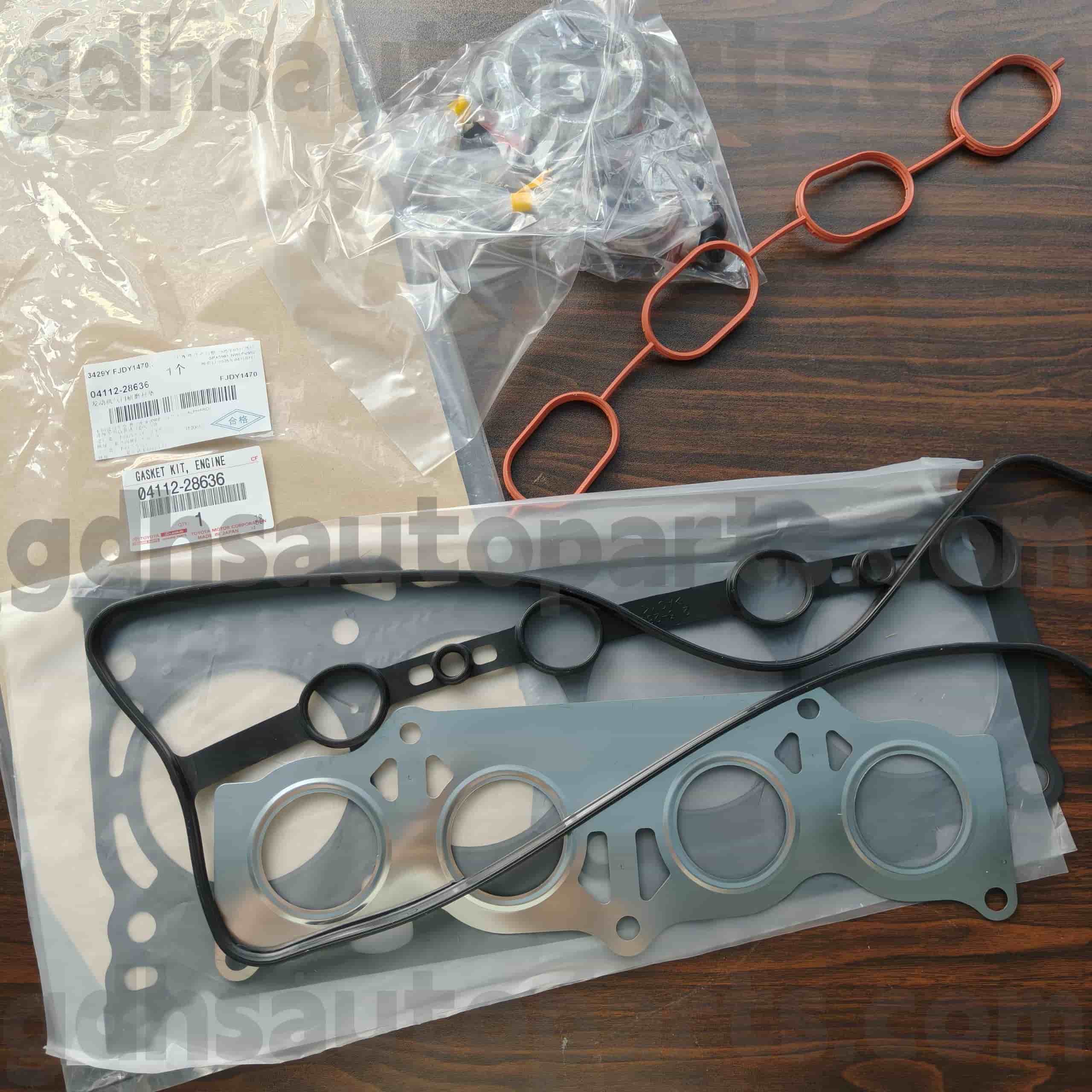 04112-28636 Toyota Genuine Parts Engine Tuper Tuper for Previa/Tarago ، Estima ، Alphard
