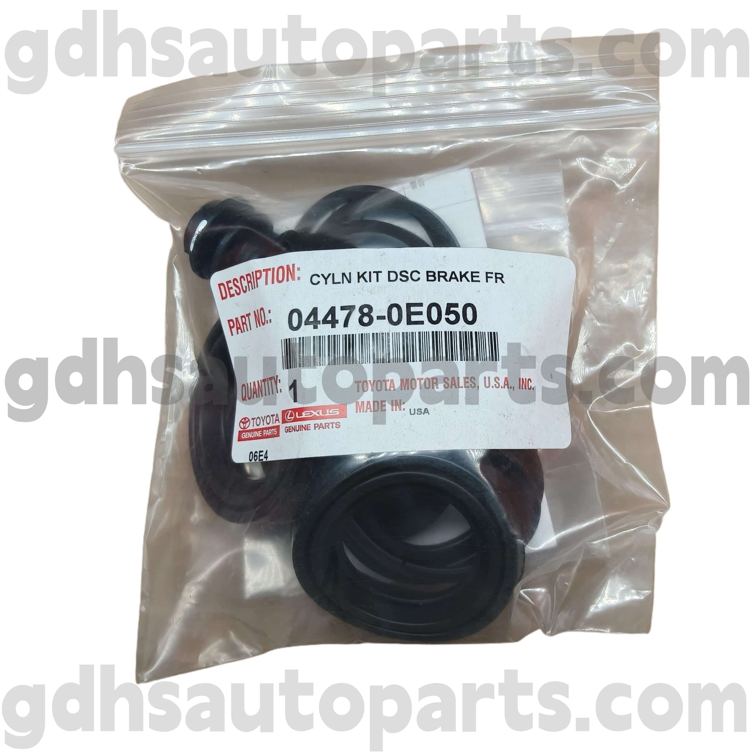 04478-0E050 Toyota Parts Pression Parts Front Cylinder Clinder Kit لـ Sienna ، Highlander (NAP) Chassis No. ASU50 ، GSU5#