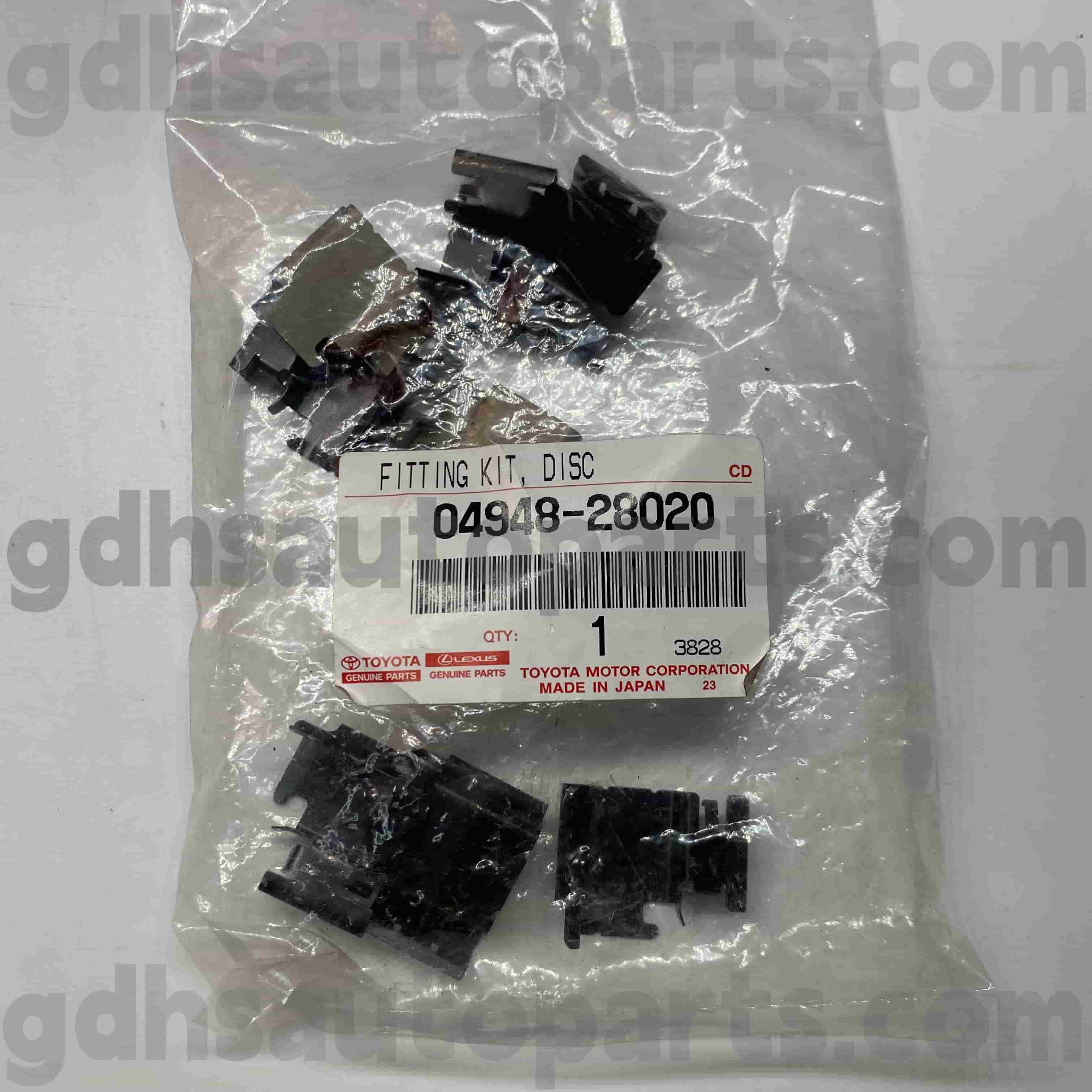 04948-28020 Toyota Parts Prake Prake Lepend Ster for Previa ، Alphard ، Previa ، Chassis No. GGH20