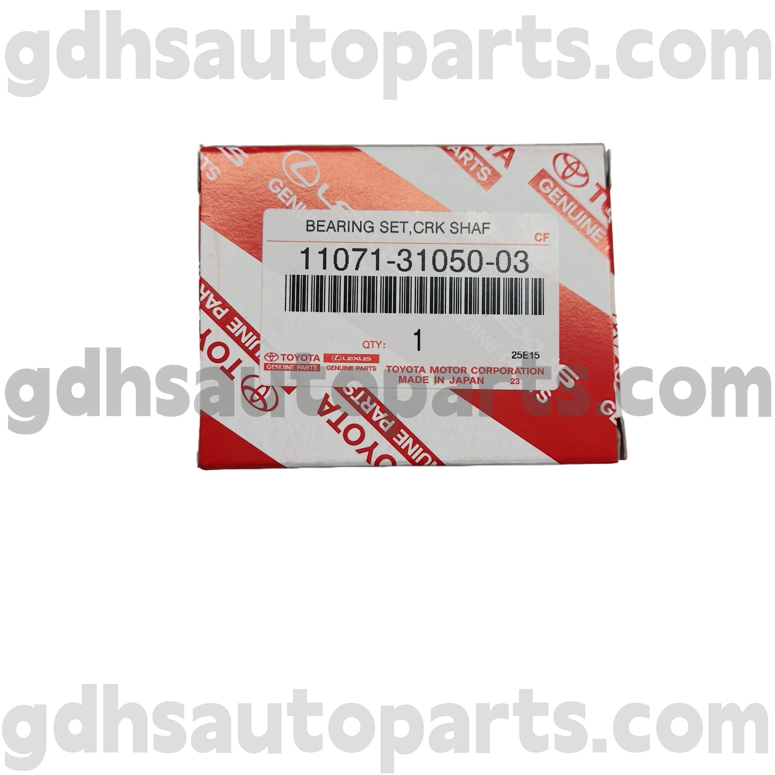 11071-31050-03 تويوتا الأجزاء الأصلية محمل العمود المرفقي لتاكوما ، لاند كروزر برادو هيكل لا. GRJ150
