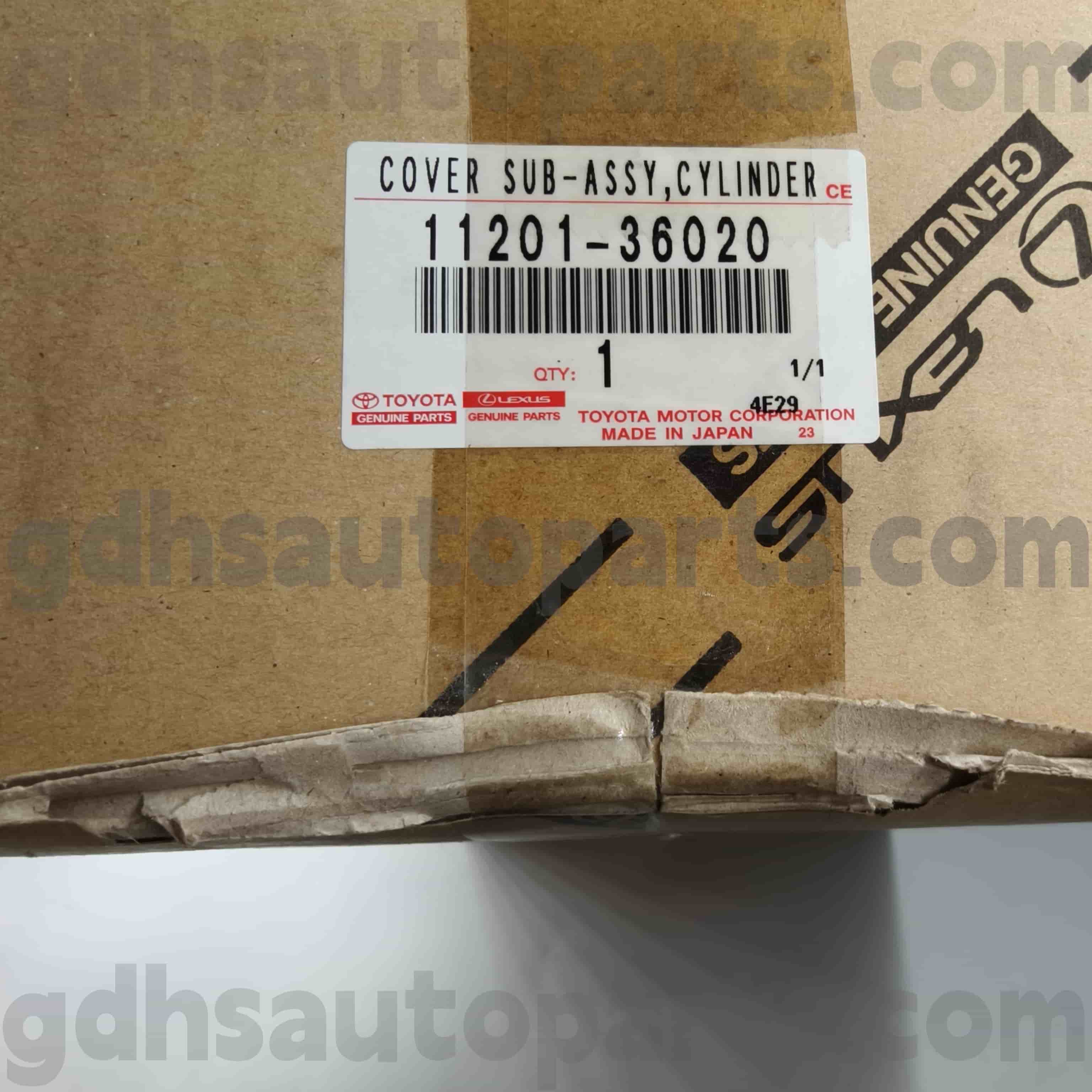 11201-36020 غطاء صمام الأجزاء الأصلي Toyota لـ Harrier/Hybrid ، Rav4 ، exus es350/300h chassis no.ayh30