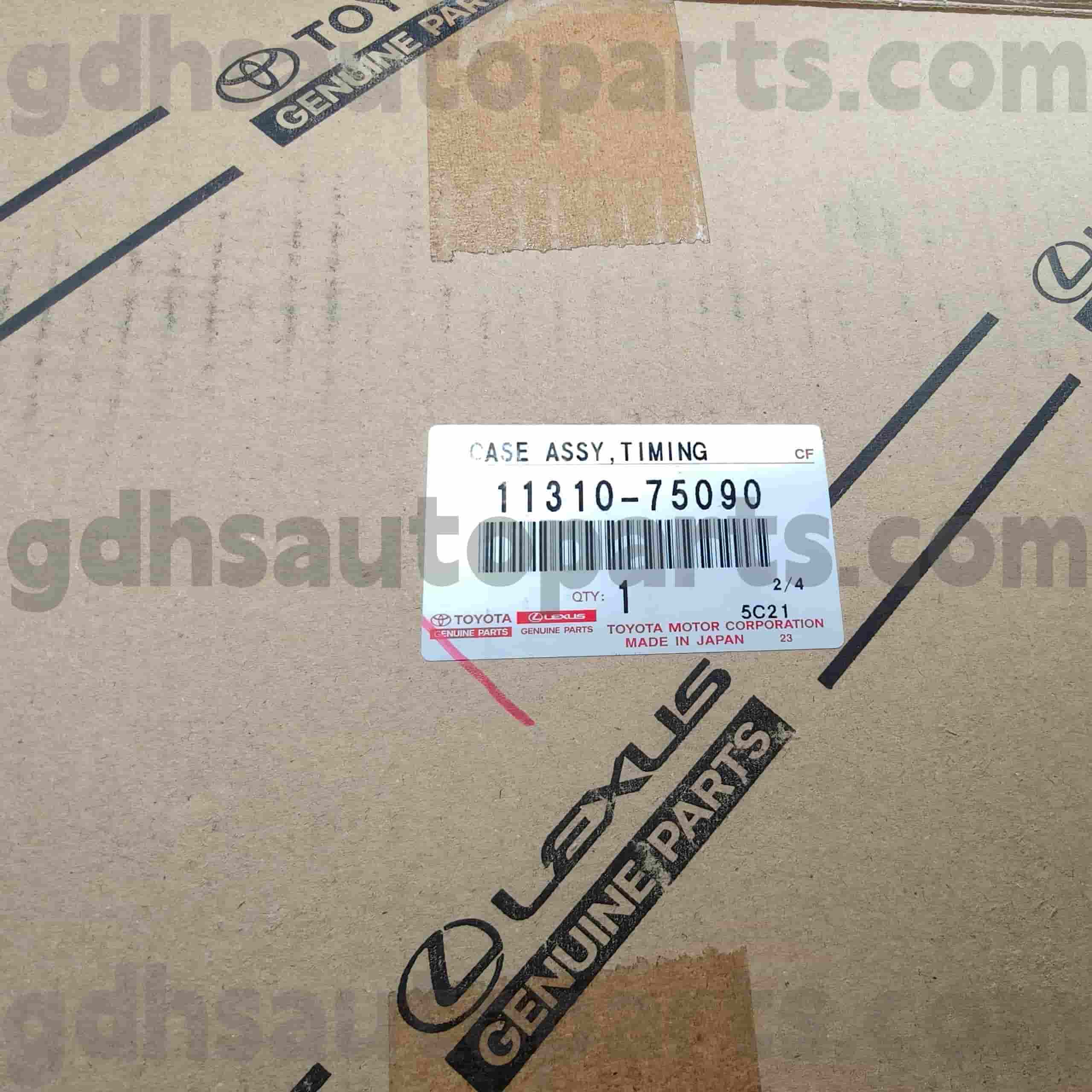 11310-75090 غطاء توقيت قطع غيار تويوتا الأصلية لسيارة LAND CRUISER PRADO، رقم هيكل تاكوما TRJ152