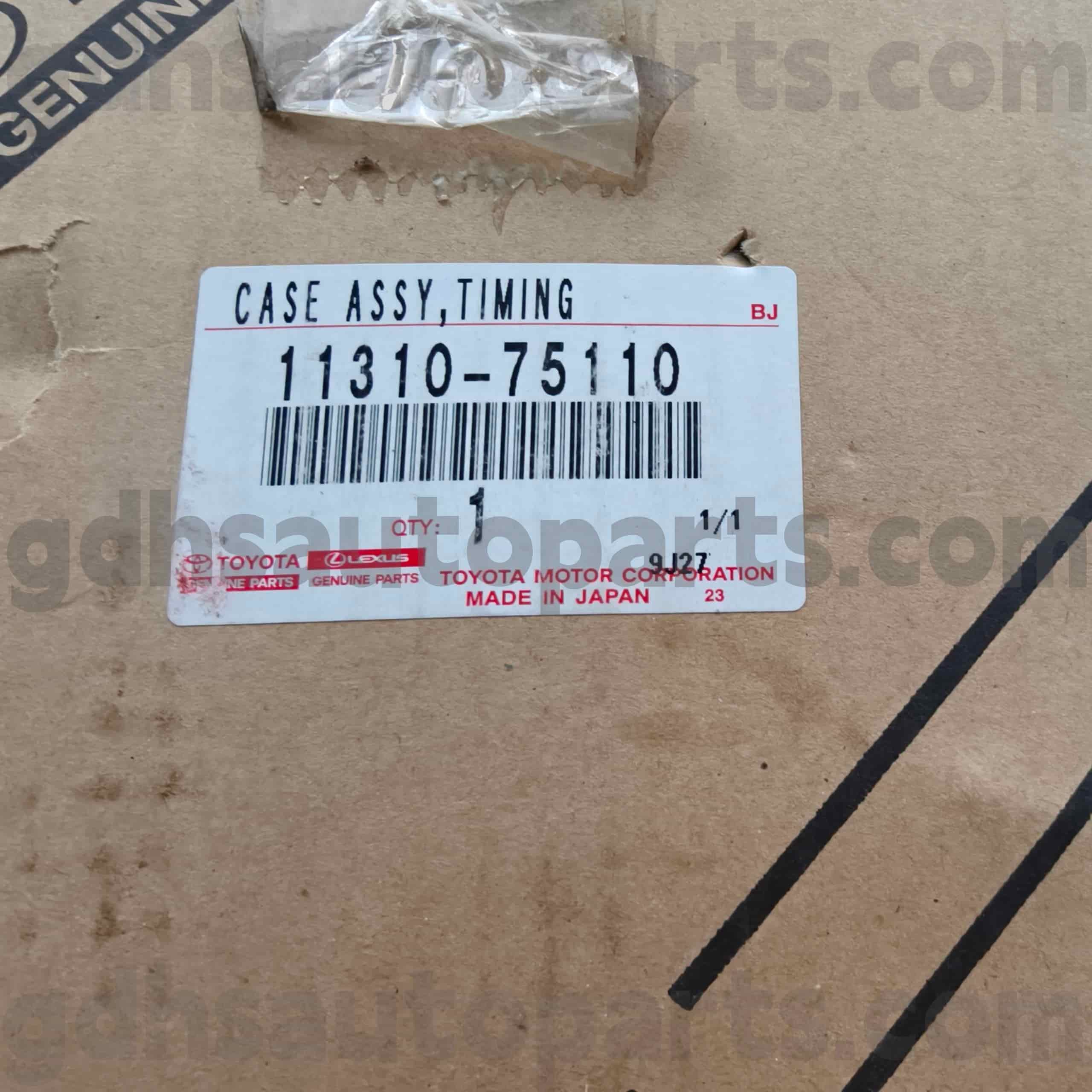 11310-75110 غطاء توقيت قطع غيار تويوتا الأصلية لسيارة LAND CRUISER PRADO، رقم هيكل تاكوما TRJ150