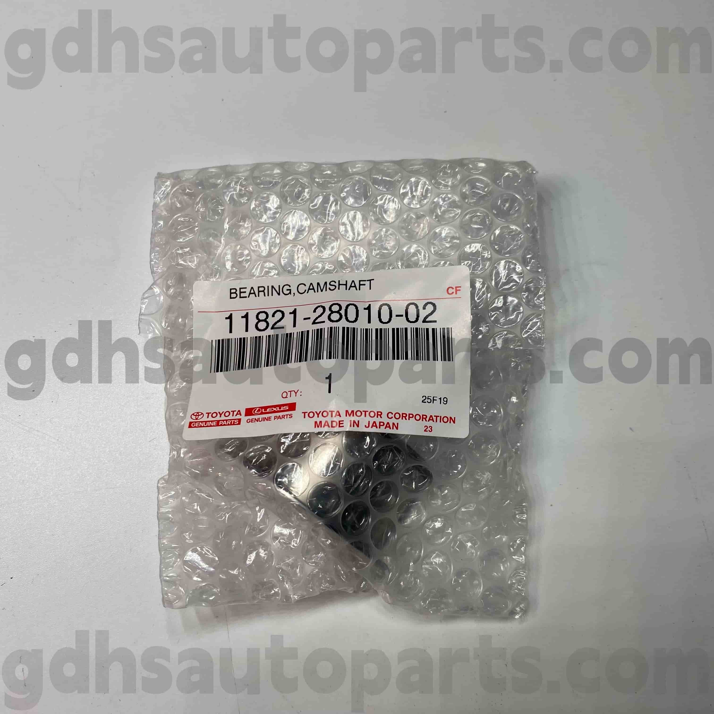 11821-28010-02 محمل عمود الحدبات لقطع غيار تويوتا الأصلية لـ AVENSIS، RAV4، TACOMA Chassis NO.ACV# ACR# GRJ