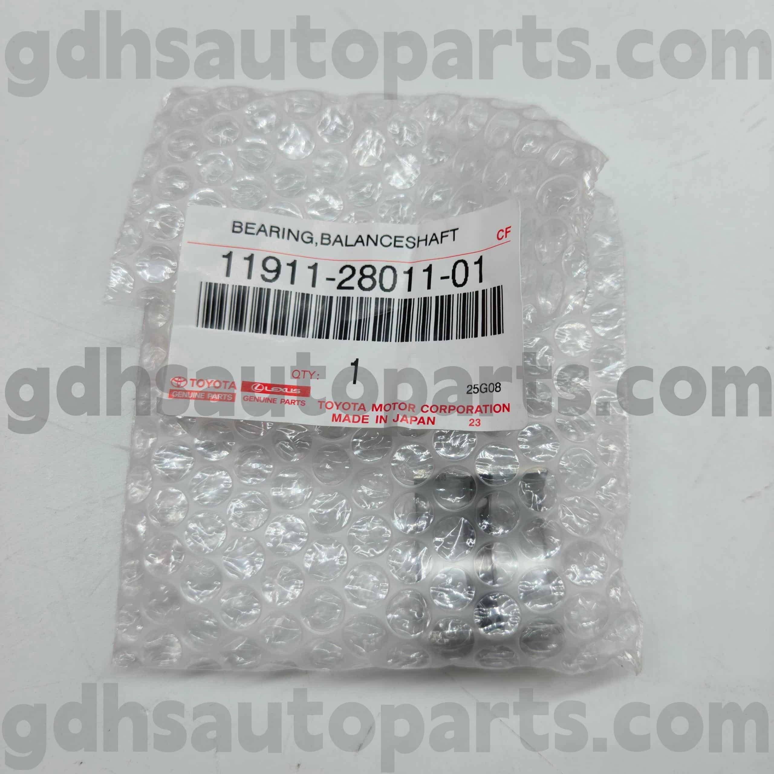 11911-28011-01 قطع غيار تويوتا الأصلية محمل عمود التوازن لـ CAMRY، HARRIER، RAV4، PREVIA Chassis NO.ACV4# ACR50 AC