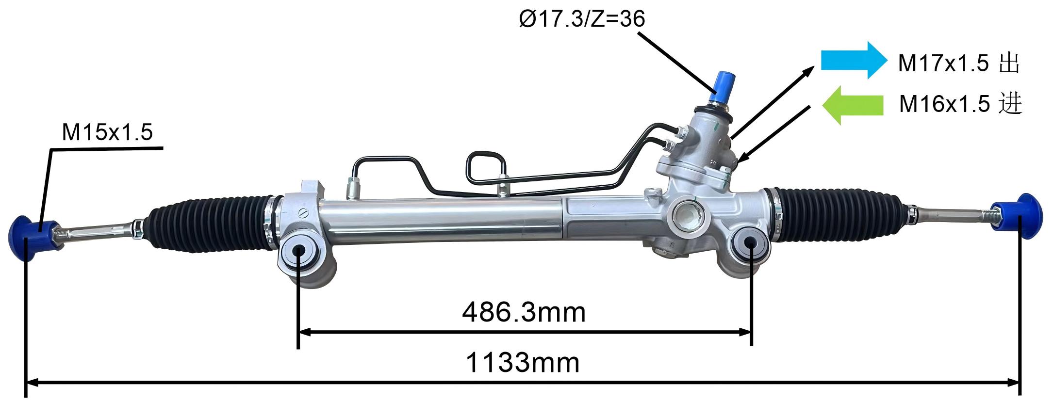 44200-06280 معدات توجيه السيارات