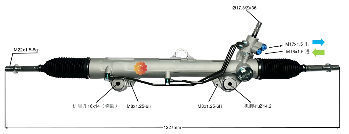 44200-60170 معدات توجيه السيارات