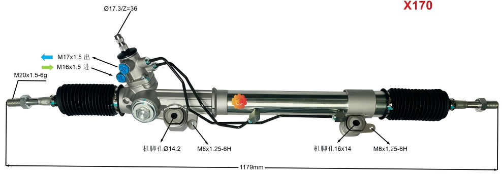44250-60090 معدات توجيه السيارات