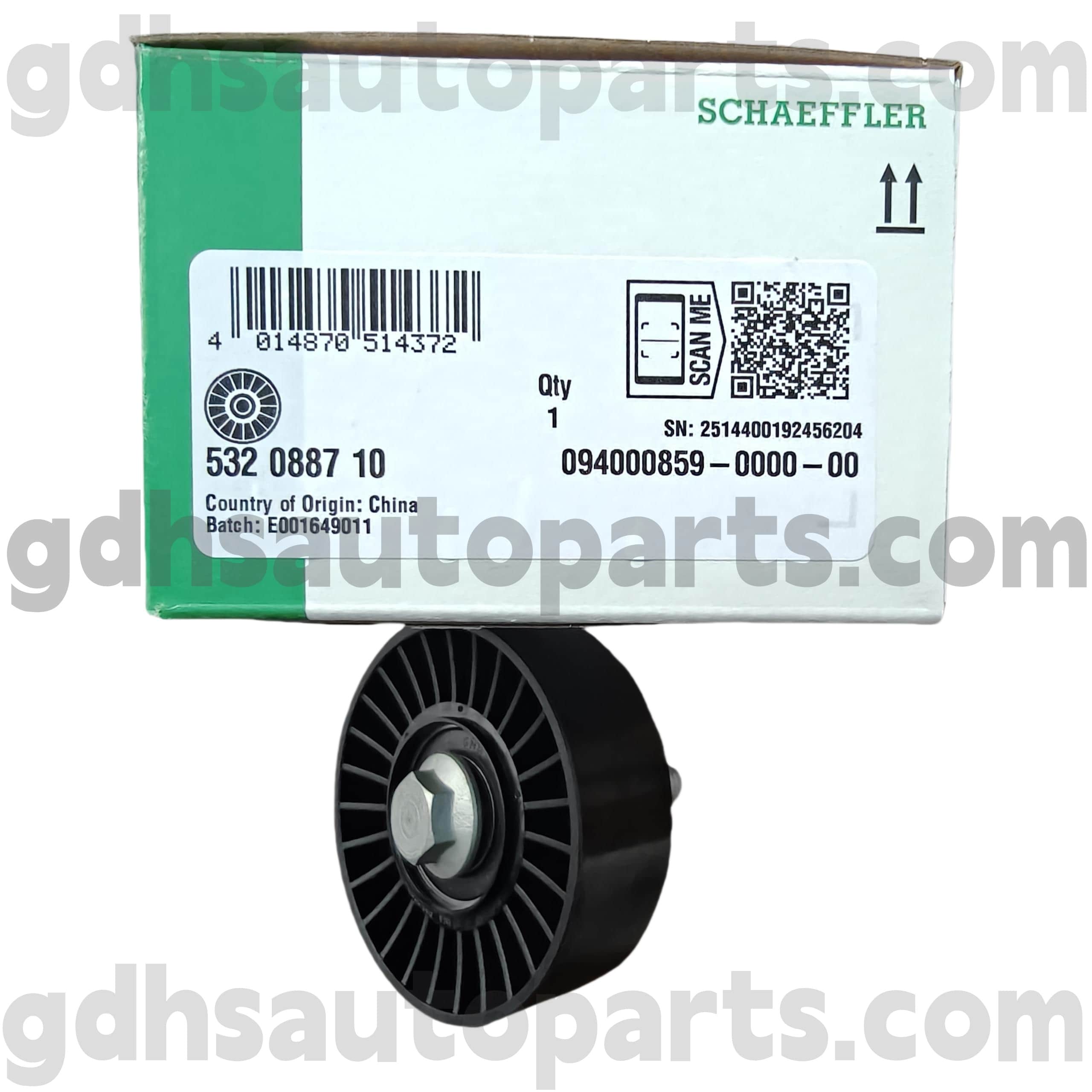 5320887100 SCHAEFFLER INA TIMING BELLLEY لـ Range Rover Velar ، New Range Rover Evoque ، Range Rover Evoque No.LR071758