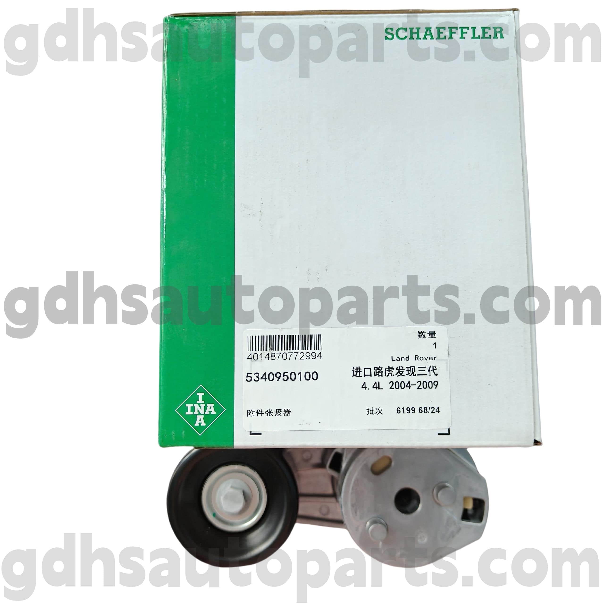 5340950100 SCHAEFFLER INA DRIVE BELT TENECTIONER لـ Range Rover Sport OE NO. PQG500220