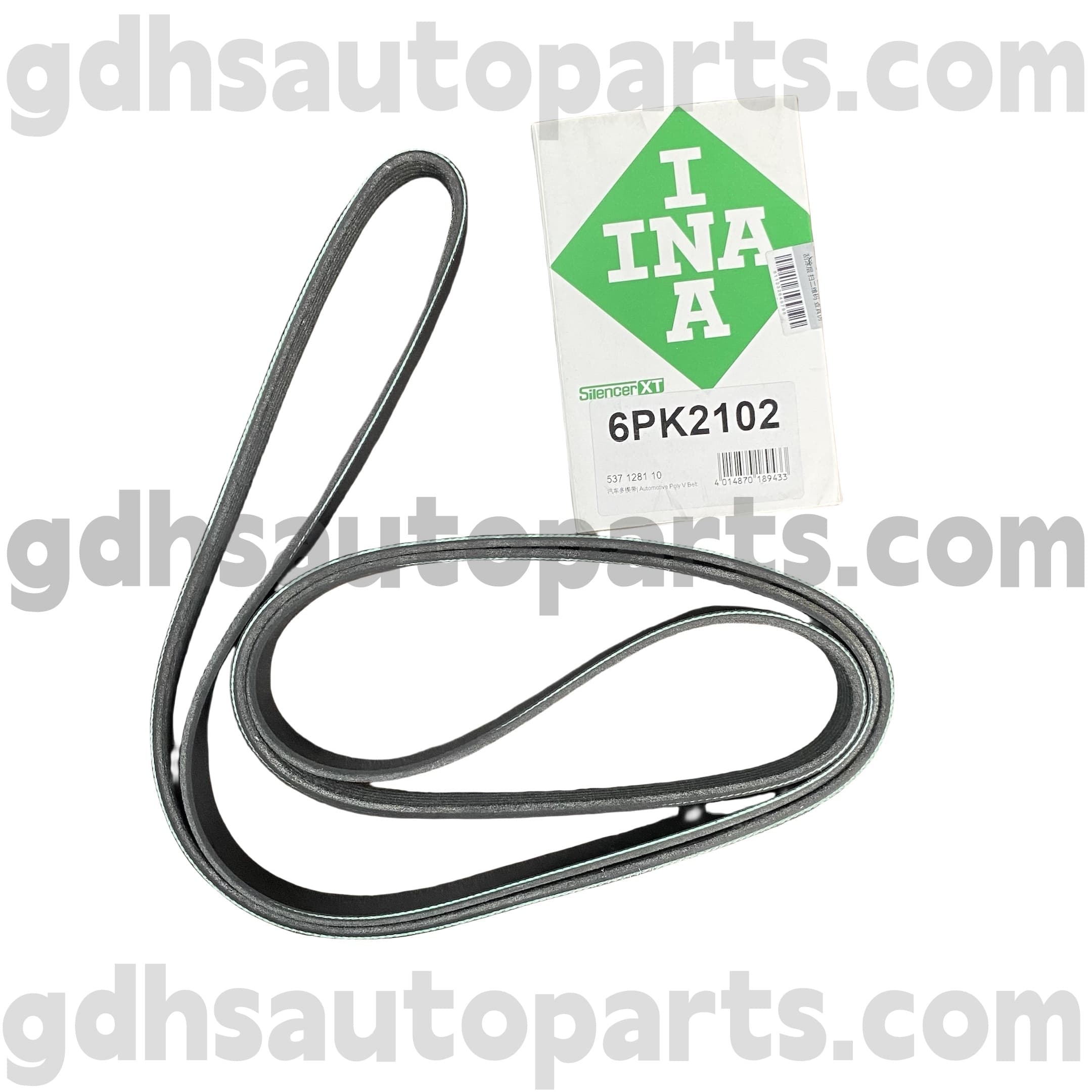 5371281100 Schaeffler Ina Drive Belt for Range Rover Sport ، Land Rover Discovery 3 ، Land Rover Discovery 4 OE NO. LR013697