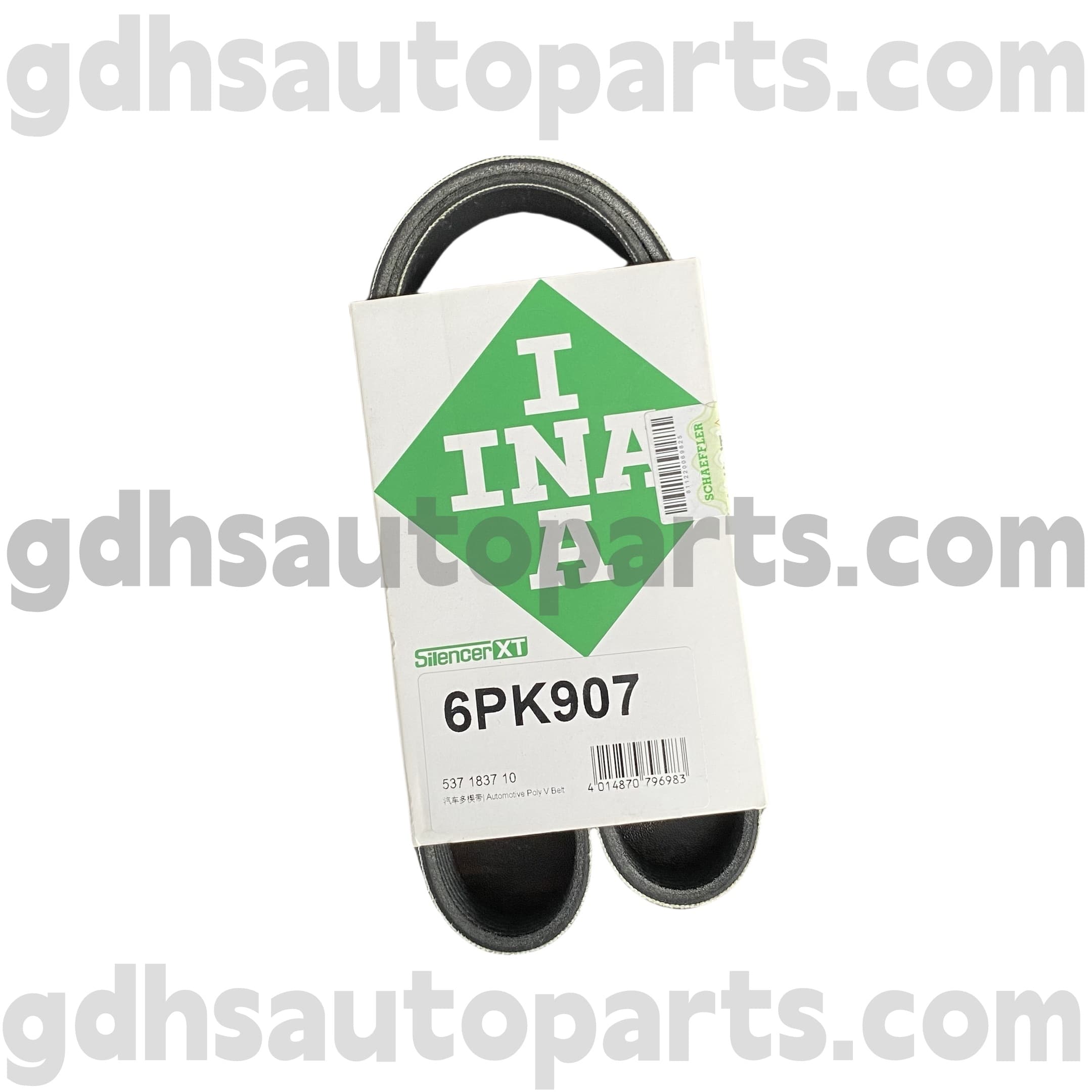 5371837100 Schaeffler Ina Drive Belt for Range Rover ، Range Rover Sport ، Range Rover Velar ، New Defender OE No.LR100930