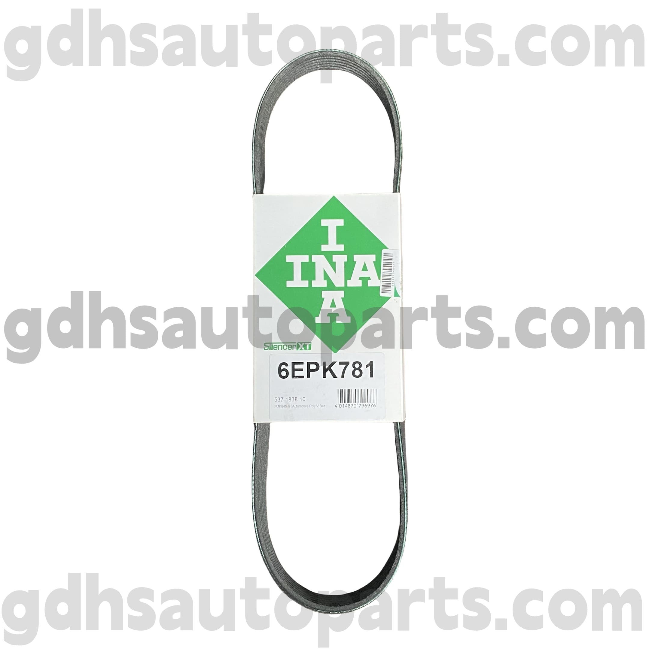 5371838100 Schaeffler Ina Drive Belt for Range Rover ، Range Rover Sport ، Land Rover Discovery 4 ، New Defender OE No.LR123070