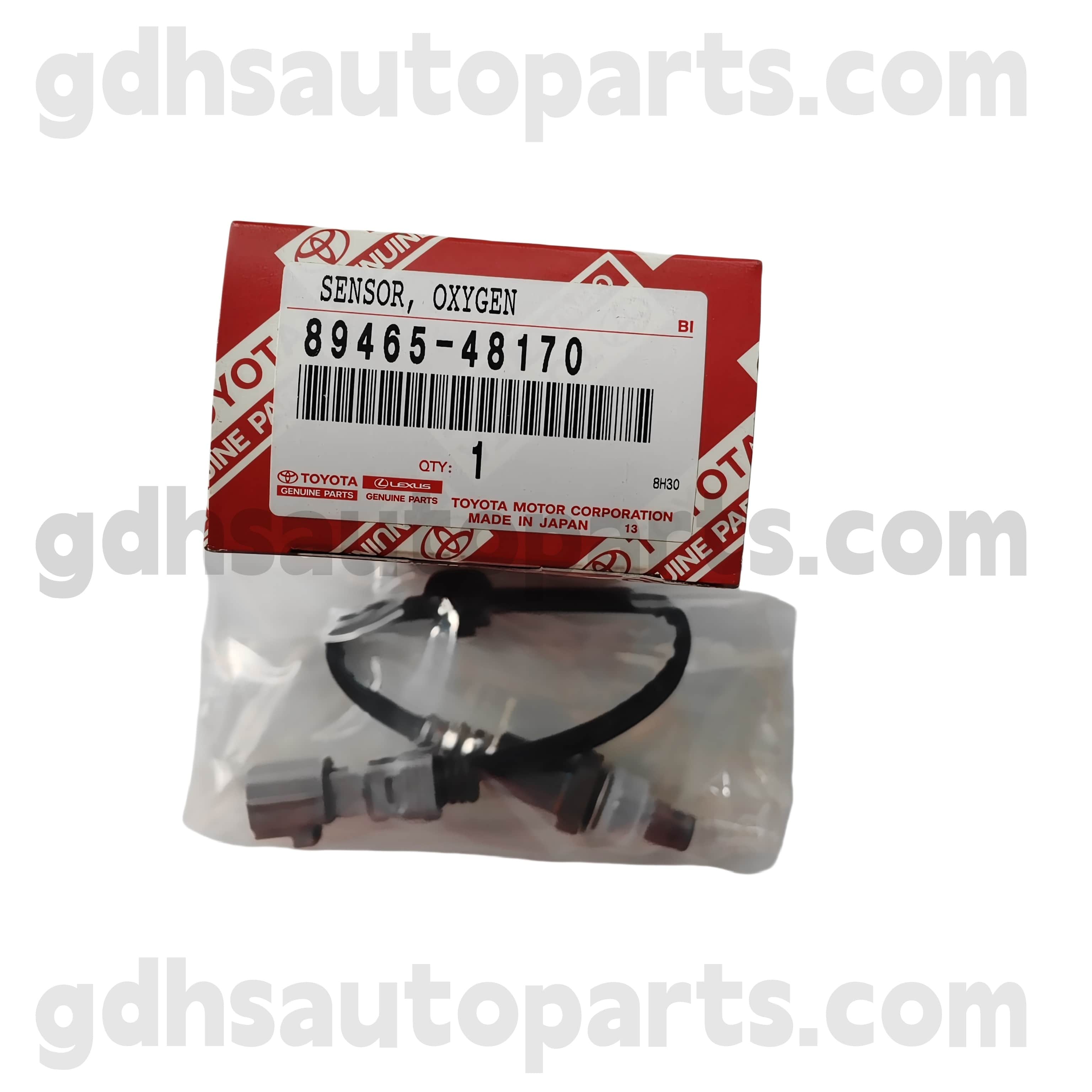 89465-48170 Toyota أجزاء حقيقية مستشعر الأوكسجين الخلفي لـ Harrier 、 exus rx300/330/350 、 Highlanderchassis no. MCU2#