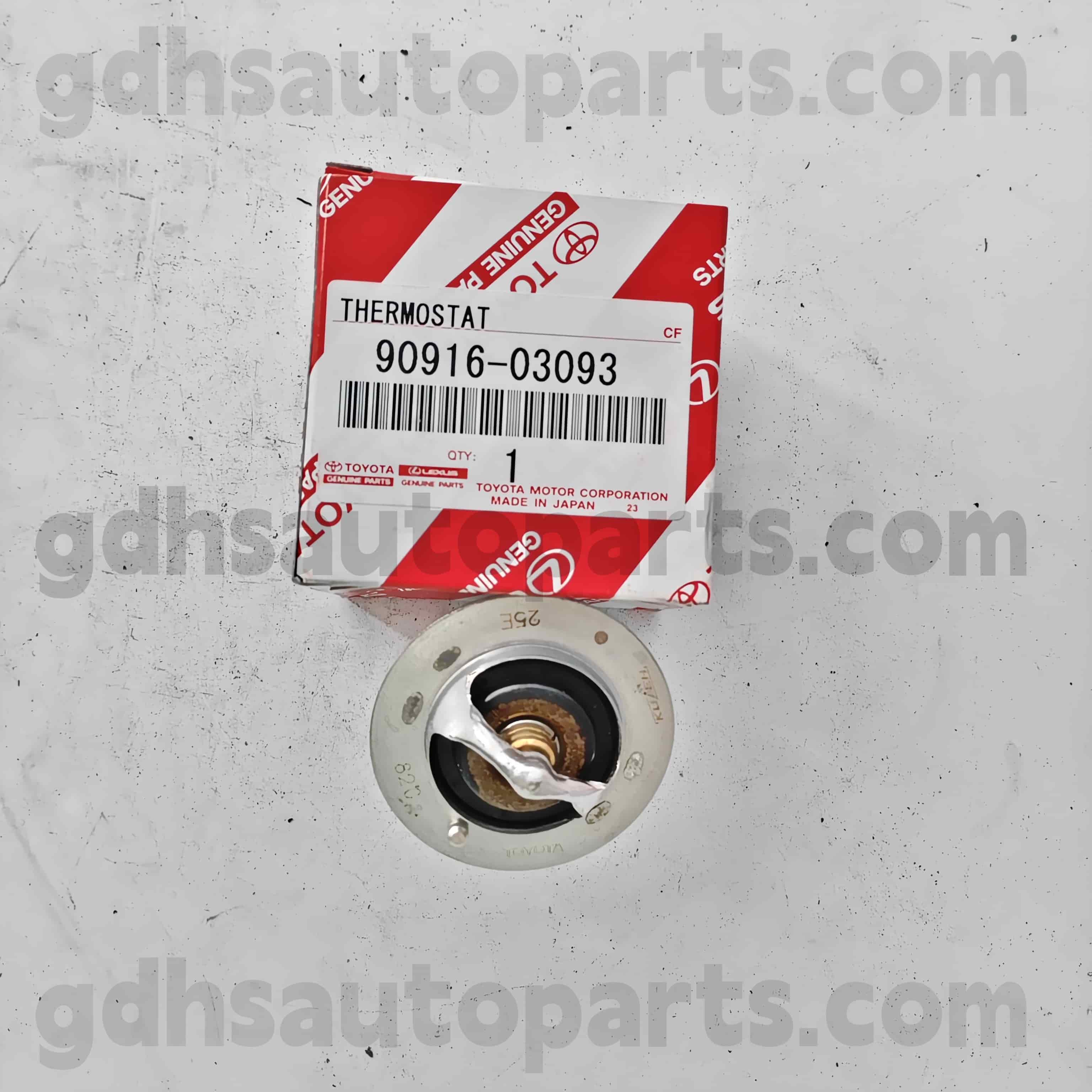 90916-03118 ترموستات تويوتا الأصلية لـ Hilux 、 Land Cruiser Prado 、 Fortuner 、 Coaster Chassis No. 1 kdftv..kdj120