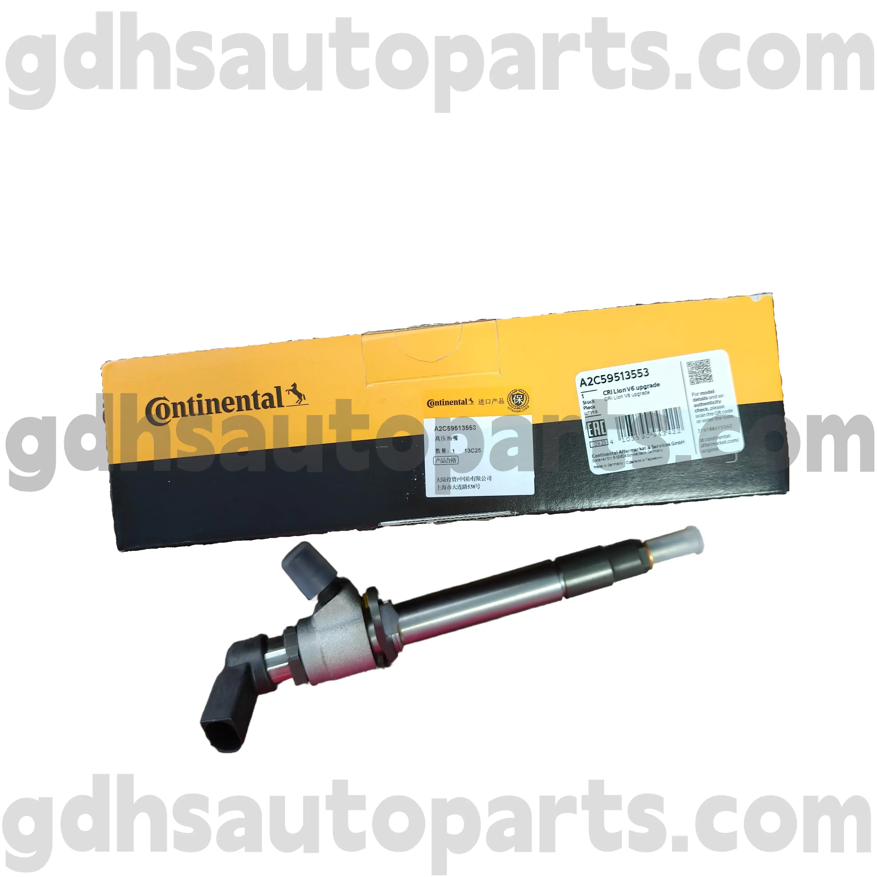 A2C59513553 Continental Fuel Injector لـ Range Rover Sport ، Land Rover Discovery 4 OE NO. LR006496