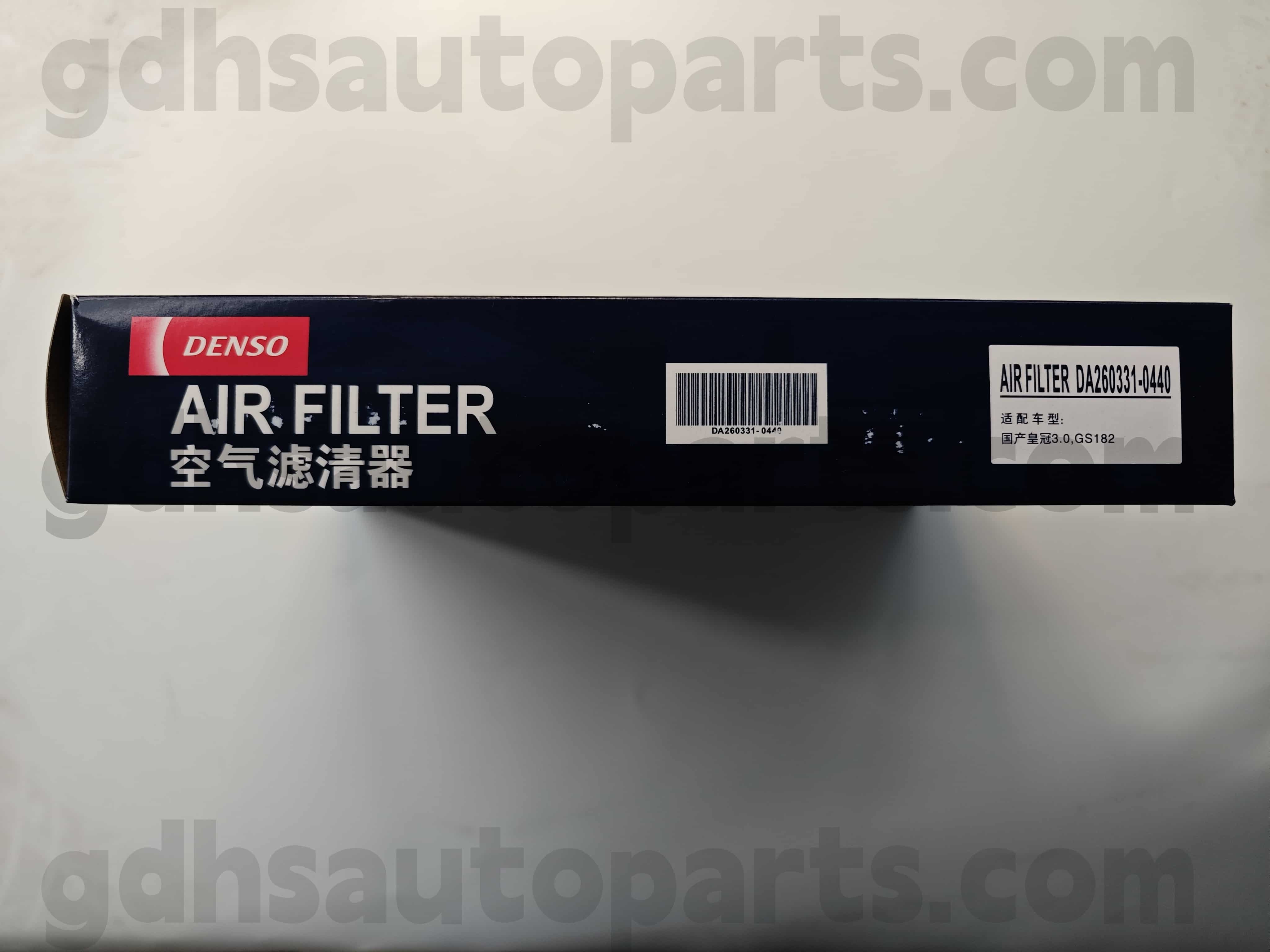 DA260331-0440 Toyota Parts Parts Air Filter for Crown Chassis No. 3grfe ، 5grfe..grs18# oe no. 17801-0P020